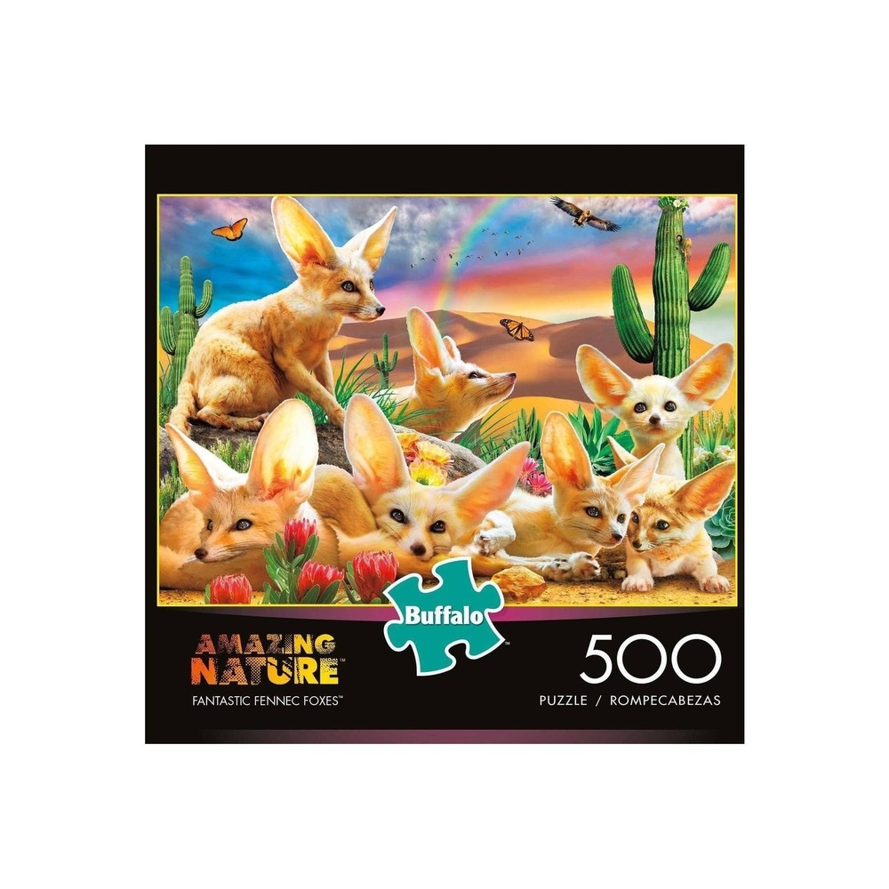 Buffalo Games - Fantastic Fennec‎ Foxes - 500 Piece Jigsaw Puzzle